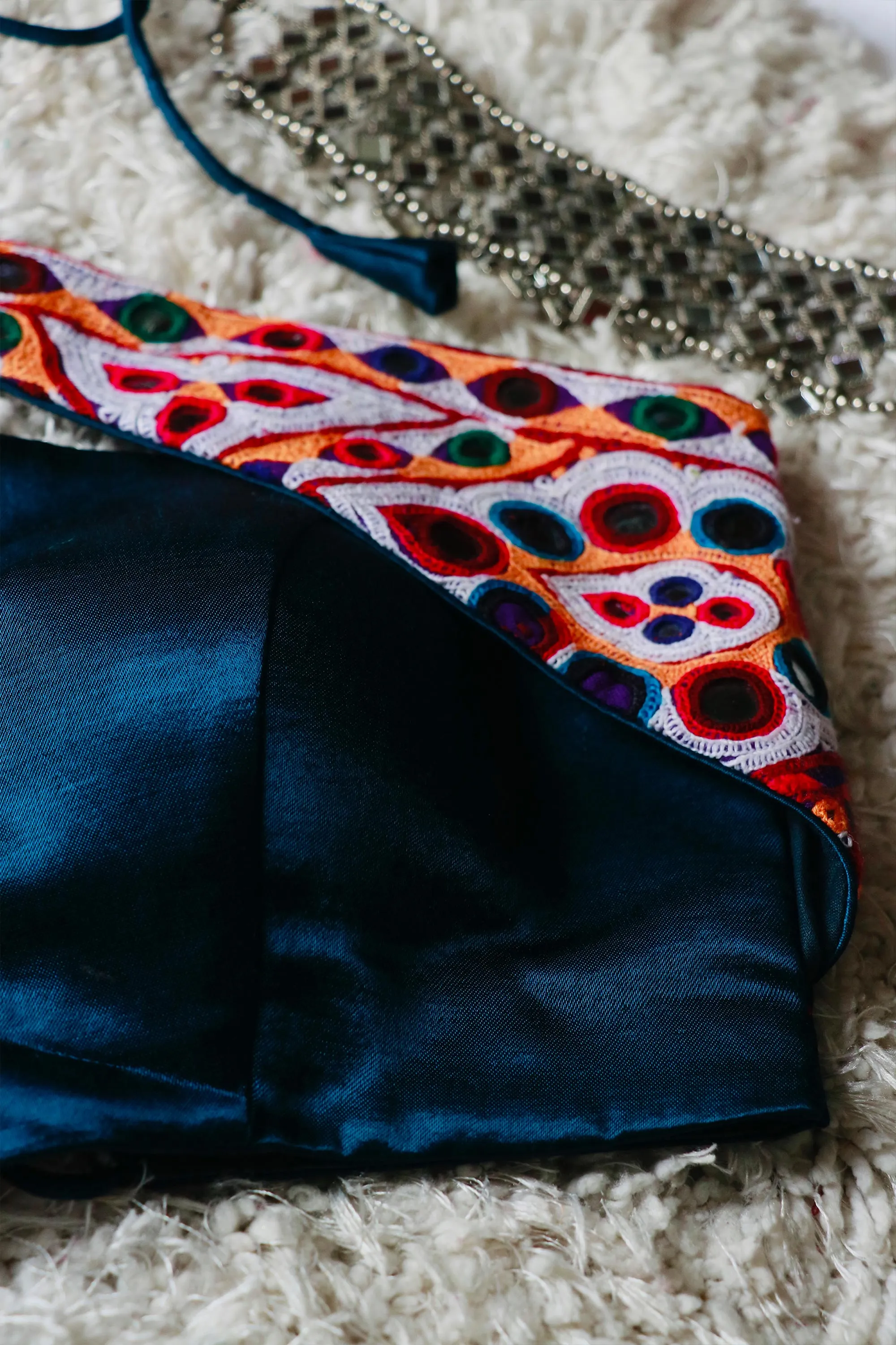 LIVIA KUTCHI HANDWORK BLOUSE