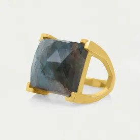 Plaza Ring - Labradorite
