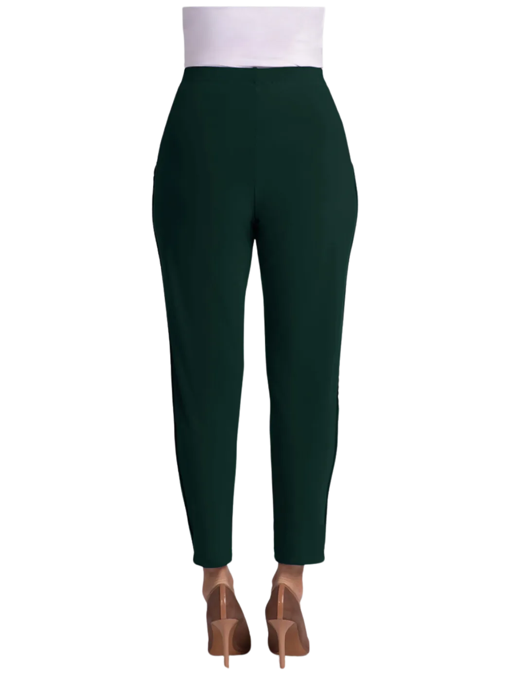SYMPLI  Flounce Pencil Pant