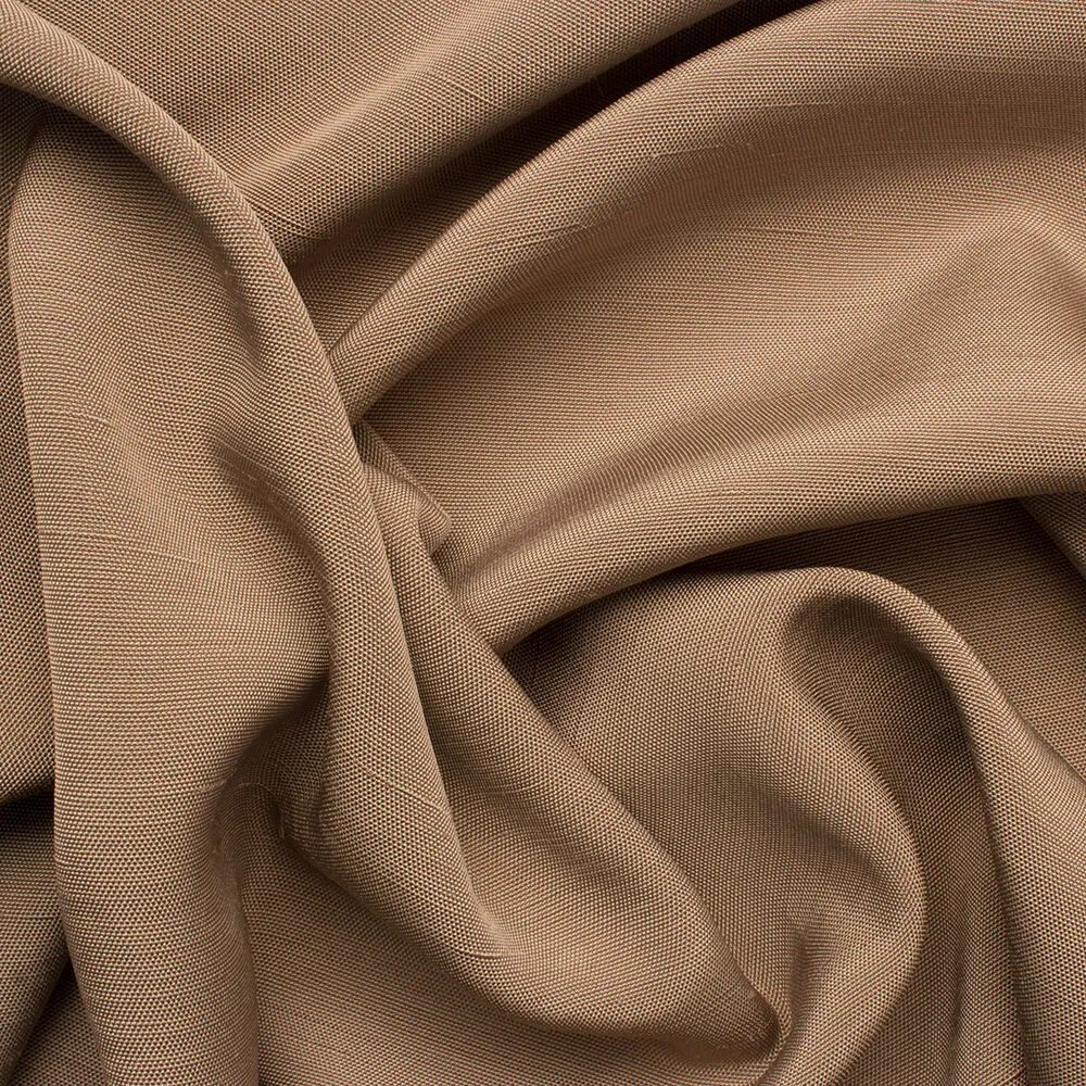 Taupe Microfibre Shantung